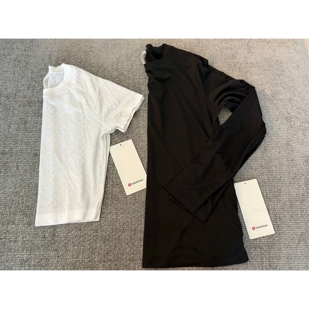 NWT Lululemon Top Bundle S/S and L/S-4
